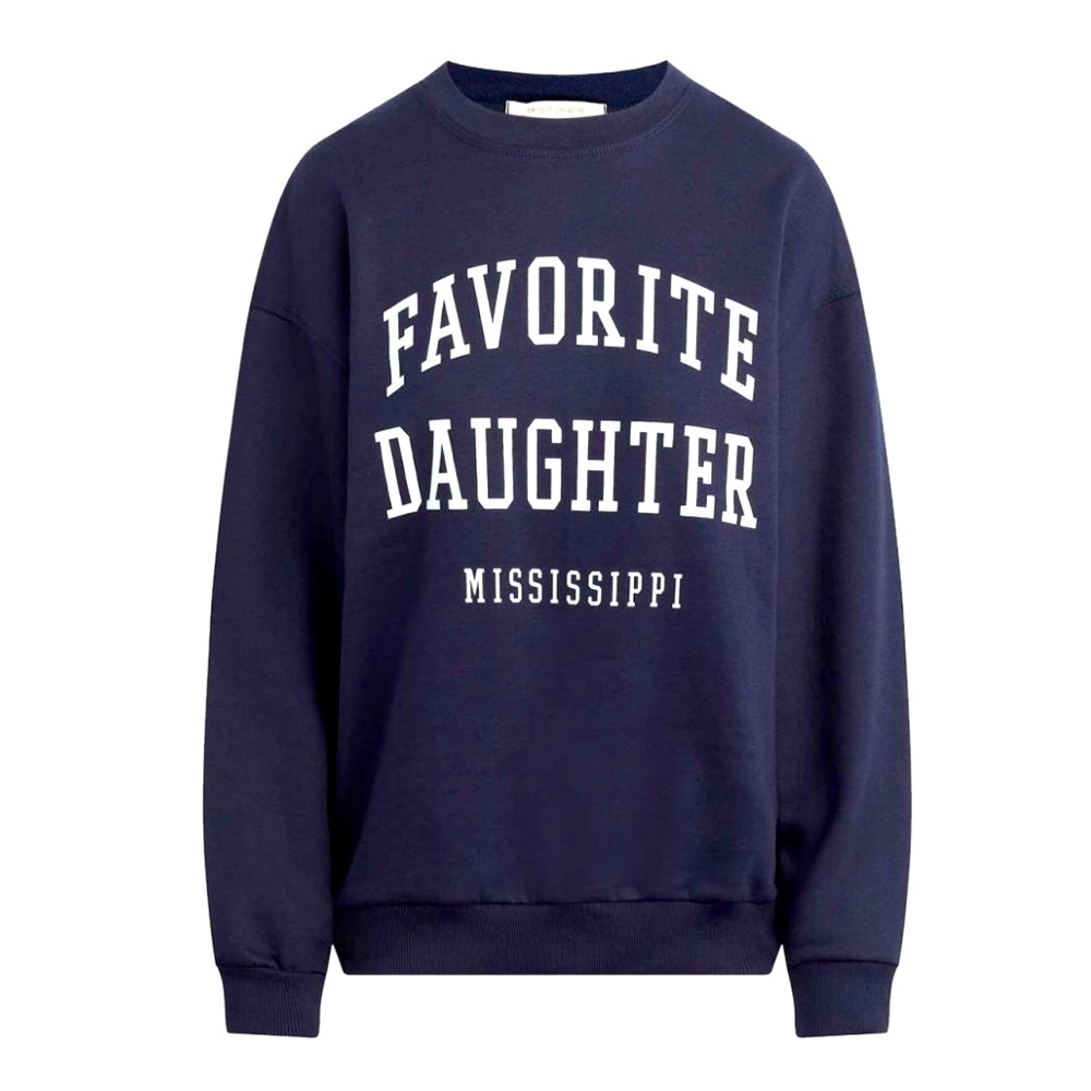 NEW Favorite Daughter Mississippi The Collegiate Sweatshirt XS